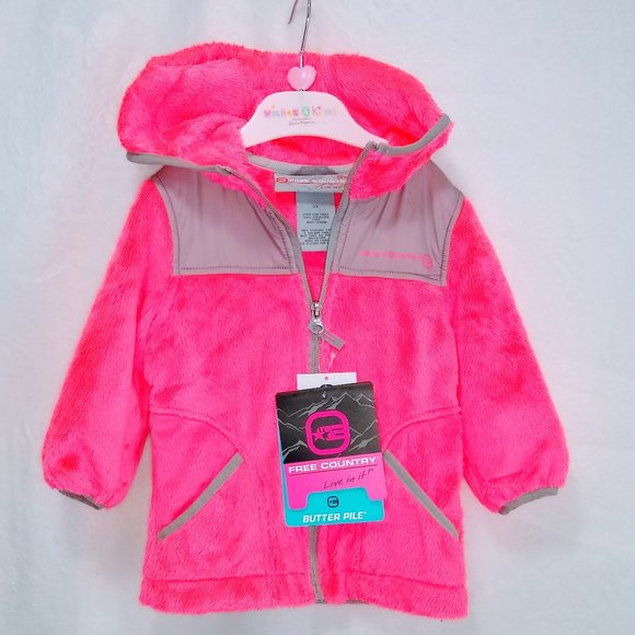 Free Country Other - FREE COUNTRY GIRL HOODED JACKET 2T